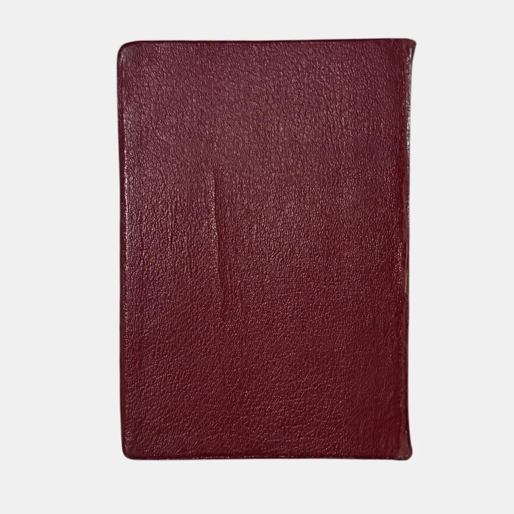 Holy Bible King James Version Self-Pronouncing Edition World Leather Bound VTG